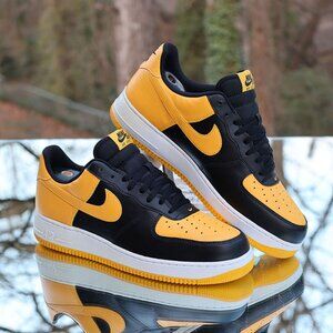 Nike Air Force 1 Black University Gold